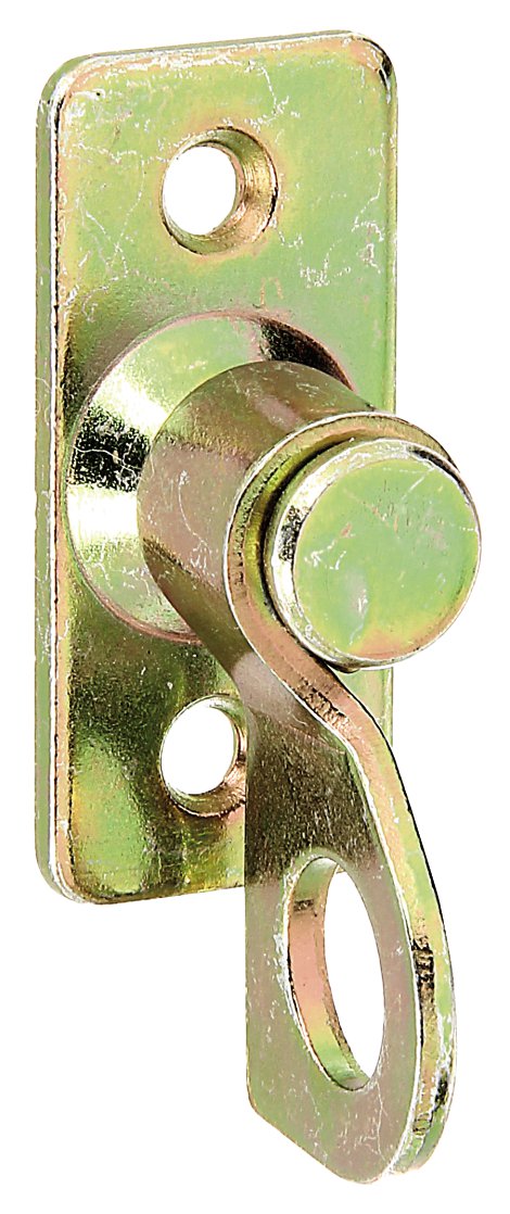 ALBERTS Vorreiber mit PL verzinkt Bunt/Creme 45x35 mm