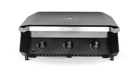 COZZE® Gas Plancha-Grill G-800 inkl. Regler/3 Brenner 7,5 kW/50 mbar 86x64,5x38 cm (BxTxH)