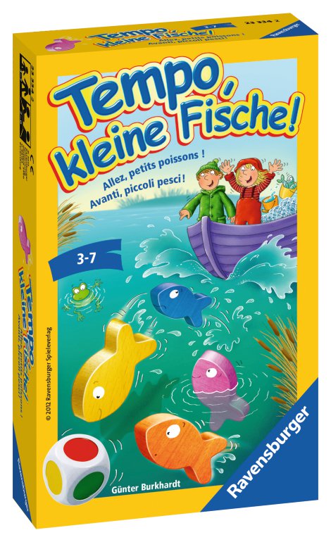 RAVENSBURGER Mitbringspiel Tempo kleine Fische