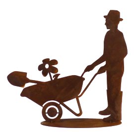 Gartenfigur Gärtner Theo 25 cm