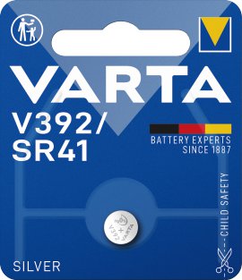 VARTA Silver Coin Silberoxyd Knopfzelle V392 SR60 1,55V 1er Pack
