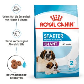 ROYAL CANIN Hundetrockenfutter Giant Starter Adult 15 kg