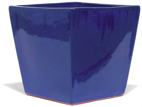 Pflanztopf Quadrat Blau 35x35 cm