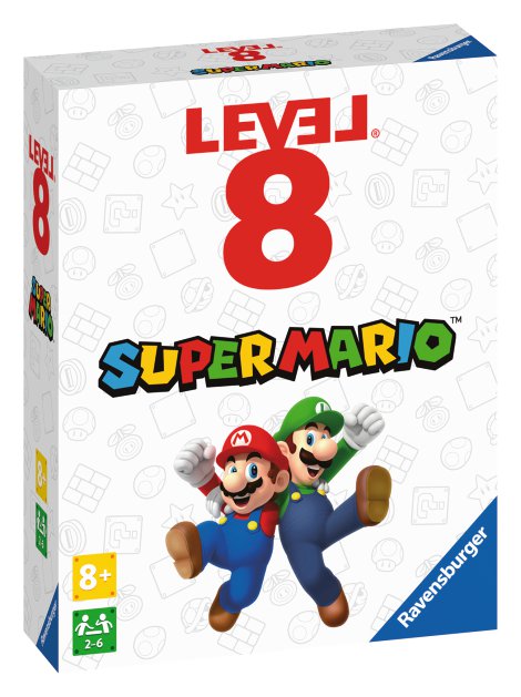 RAVENSBURGER Kartenspiel Super Mario Level 8