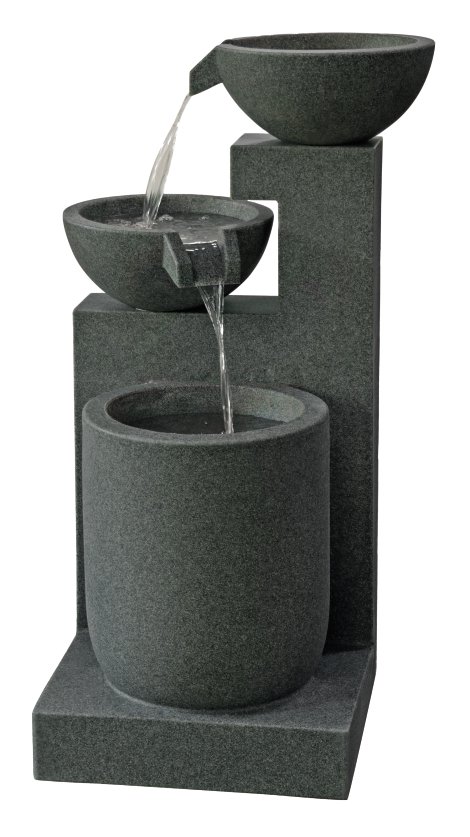 KENT LIVING Dekobrunnen Schalen 54,5x53,5x100,5 cm