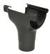 Fallrohr aus Kunststoff Braun NW 53 mm 1000 mm