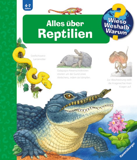 RAVENSBURGER Buch Alles über Reptilien