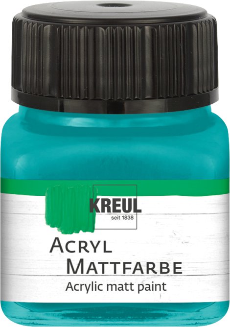 KREUL Acryl Mattfarbe Türkis 20 ml