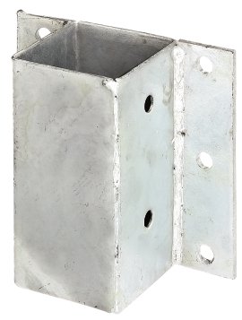 ALBERTS Pfostenträger zum Anschrauben 70x70 mm