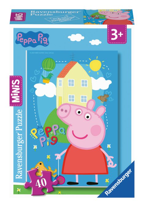 RAVENSBURGER Puzzle Peppa Pig Minis
