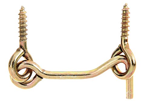 ALBERTS Sturmhaken mit Ösen verzinkt 60x4 mm