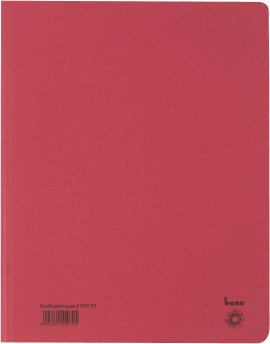 BENE Dreiflügelmappe A4 Karton Rot