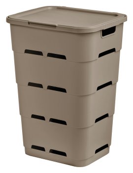 IMPOS Wäschebox Grau