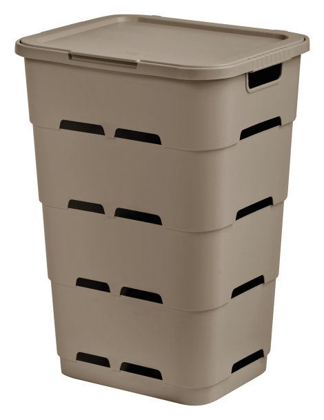 IMPOS Wäschebox Grau 45 l