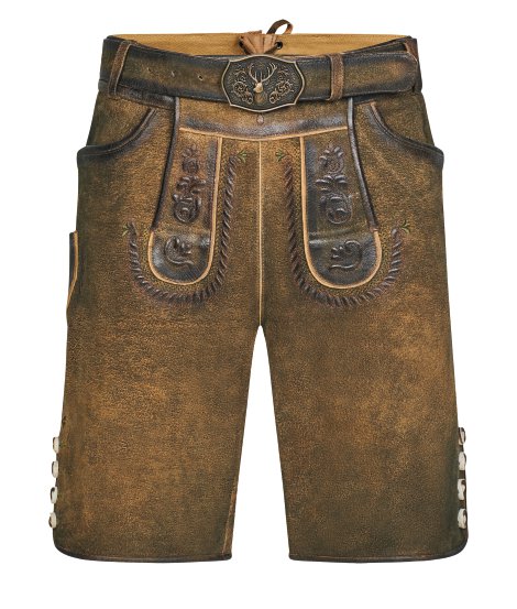 Wild & Wald Herren Lederhose August 58