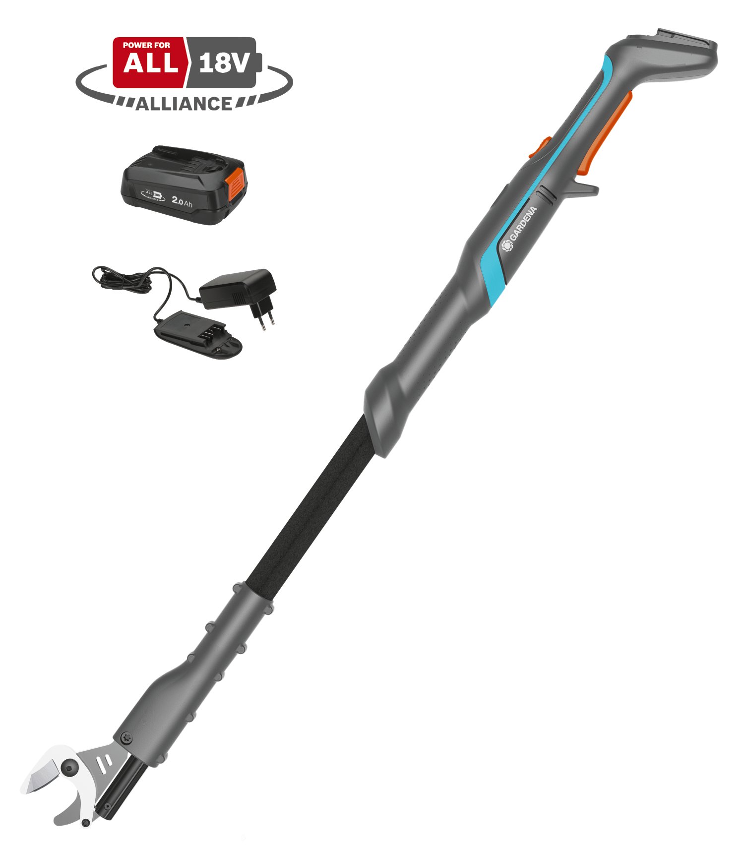 GARDENA Akku-Baumschere EasyCut P4A Set 110/18V