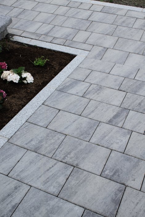 EBENSEER Kombiformatpflaster Modern Moments Perlgrau meliert