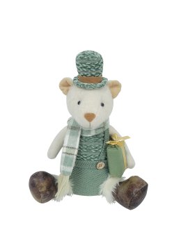 Dekofigur Bärenjunge Grün