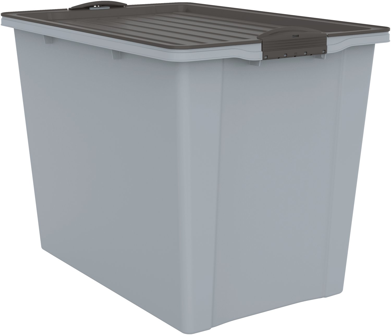 ROTHO Stapelbox Compact mit Rollen Misty Blue A3 70 l