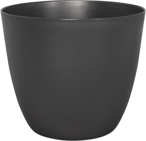 GELI Übertopf Pure rund Anthrazit 11 cm