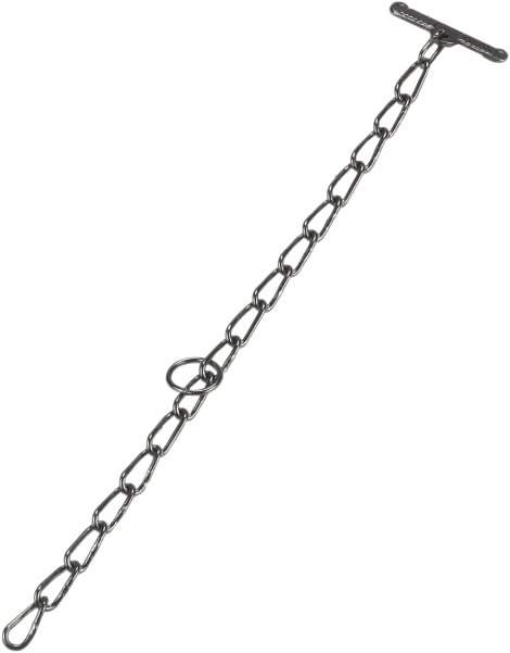 Krippstück Barrenteil verzinkt ohne Wirbel, 4 mm