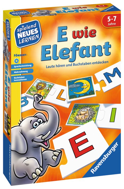 RAVENSBURGER Spiel E wie Elefant