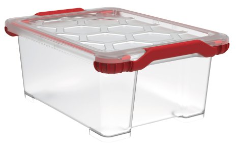 ROTHO Aufbwahrungsbox EVO total ironrot 11 l