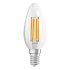 OSRAM LED-Kerze Superstar Retrofit 40, dimmbar E14, Filament Warmweiß 5W