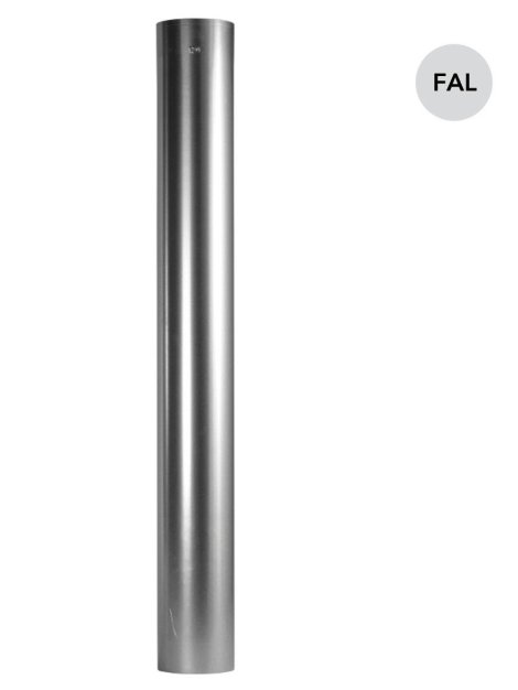 BERTRAMS Rauchrohr feueraluminiert ø 100 mm 100 cm