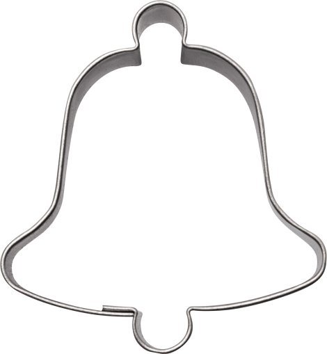Ausstecher Glocke Edelstahl 55x46 mm