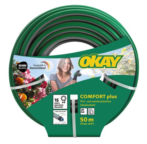 OKAY Gartenschlauch comfort 3/4" 50 m