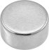 CONNEX Neodym Magnet rund verchromt 10x5 mm 3,5 kg