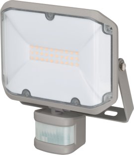 BRENNENSTUHL LED-Strahler + Bewegungsmelder Warmweiße Lichtfarbe IP44, 20 W