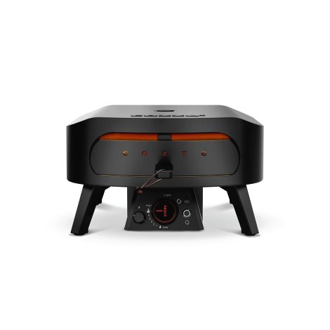 COZZE® Pizzaofen Classic Gas Rot mit Regler Schwarz 13"