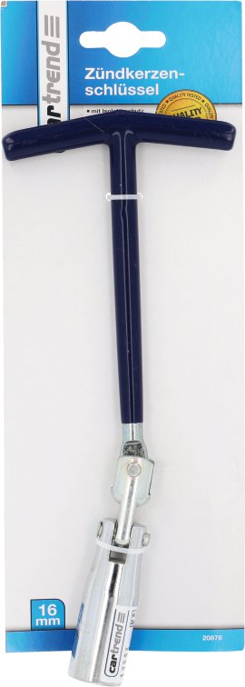 CARTREND Zündkerzenschlüssel Doppelgelenk 16 mm
