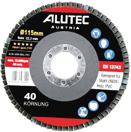 ALUTEC Fächerscheiben-Set, 5-tlg.