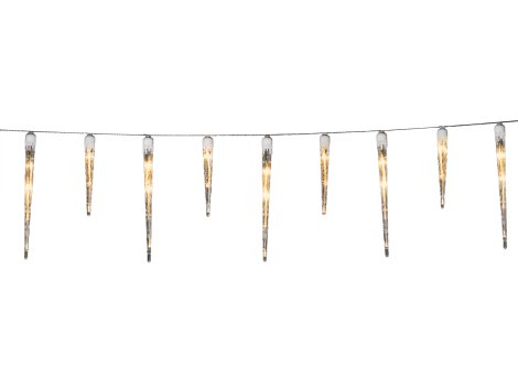 LED-Lichtervorhang Outdoor Eiszapfen (16 Zapfen)