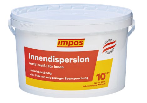 IMPOS Innendispersion Weiß 10 l