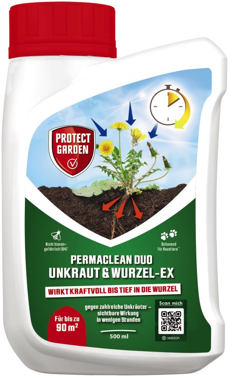 PROTECT GARDEN Permaclean Duo Unkraut & Wurzel-Ex 500 ml