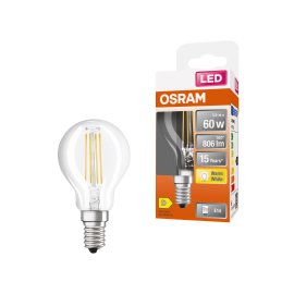 OSRAM LED-Tropfen RF CLP60 E14 6,5W