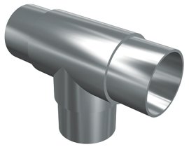 ALPERTEC Rohrverbinder T-Form Ø 42,2x2 mm