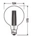 OSRAM LED-Globe 1906 GL125 D Filamentment SM E27 Warmweiß 11W