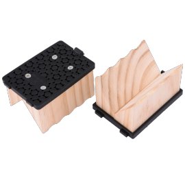 CHAR-BROIL® Ersatzkopf für Hot Clean Premium Grillbürste Schwarz/Braun 7x6x10 cm (LxBxH)