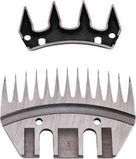 Ober- und Untermesser Wellington, komplett