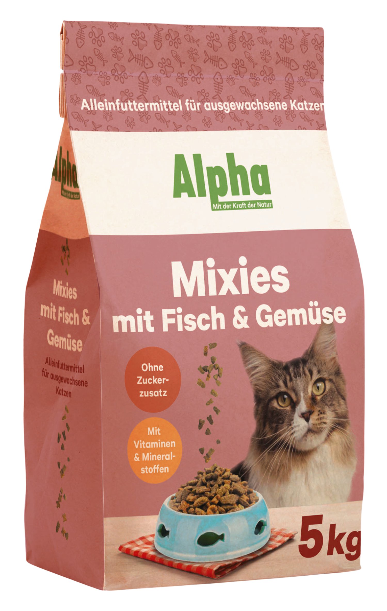 ALPHA Mixies Forelle,Lachs, Hering, Gemüse 5 kg