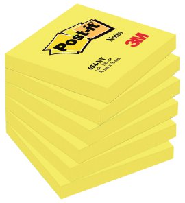 POST-IT Haftnotizblock Zitronengelb 100 Blatt