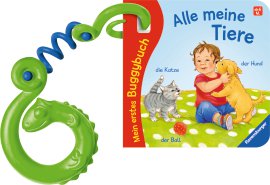 RAVENSBURGER Buch Mein erstes Buggybuch Alle meine Tiere