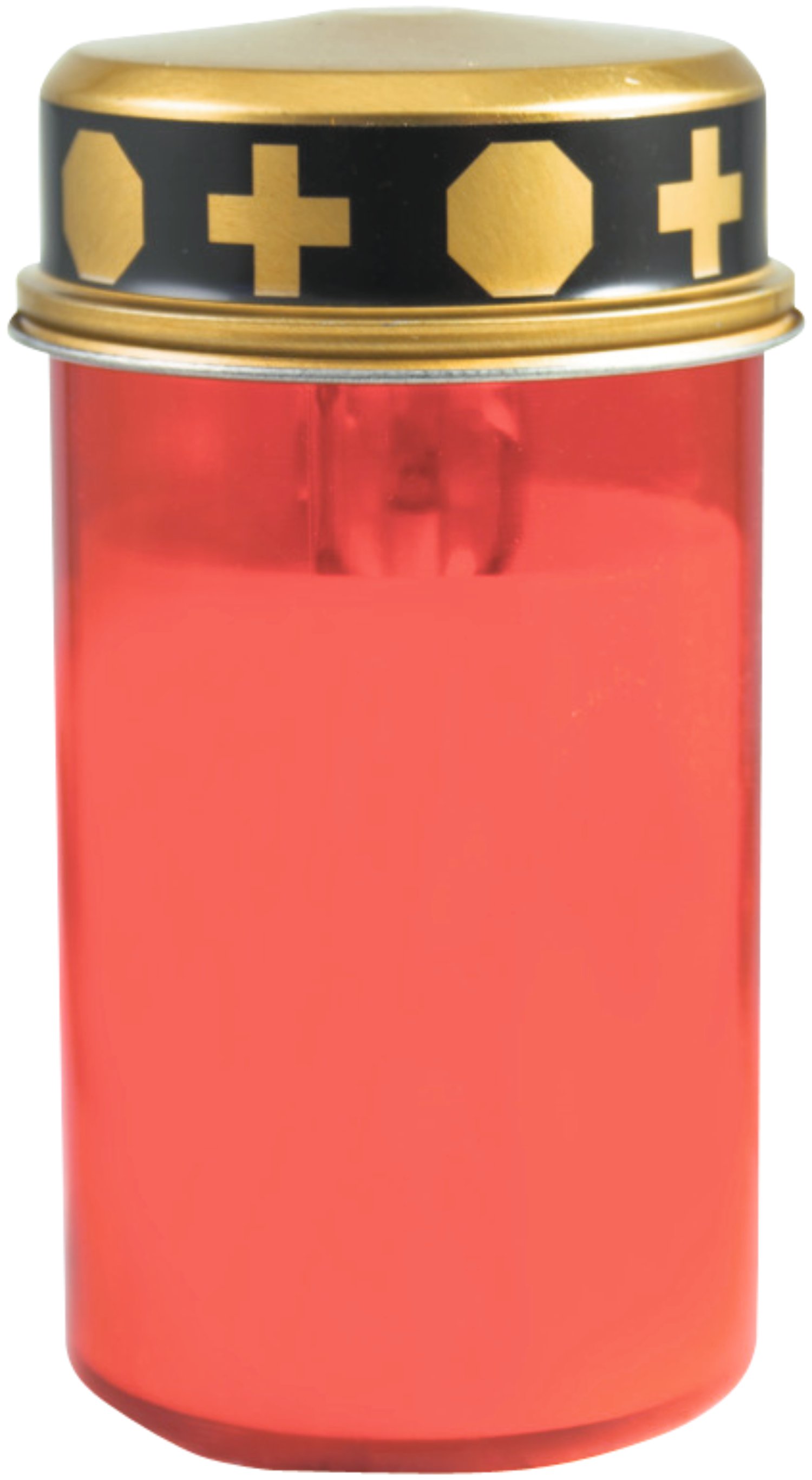 JEKA LED-Batteriekerze mit LED-Modul, Rot