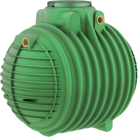 GARANTIA Erdtank Colombus Komplettpaket Haus-Premium 3700 l