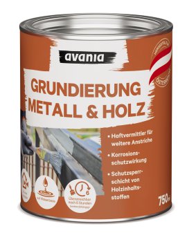 AVANIA Grundierung Metall & Holz Weiß